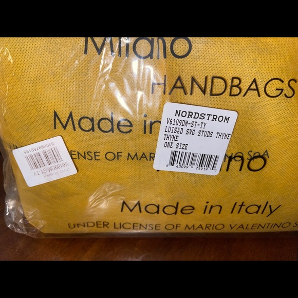 NWT Valentino Luisa D Leather Shoulder Bag - Picture 9 of 9